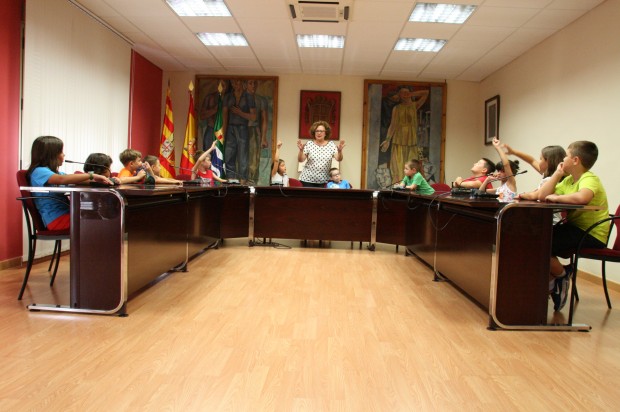 Ludoteca visita Ayuntamiento