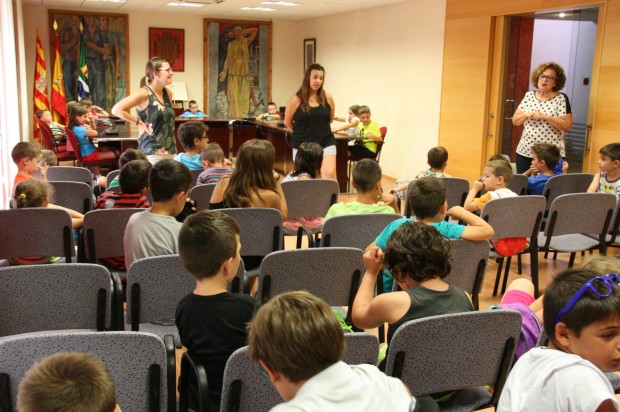Ludoteca visita Ayuntamiento