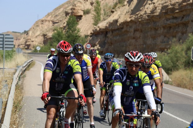 CR Navesso, Marqués y Agud los primeros en coronar la “Subida al Castillo” de la XXI Marcha Cicloturista Villa de Mequinenza