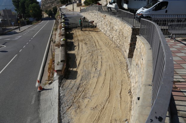 Obras cuesta Morcillo