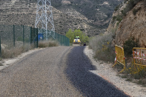 Obras accesos playeta