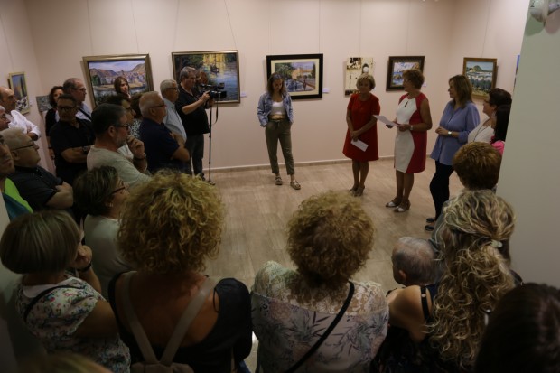 exposición de los alumnos del Grup d’Art 