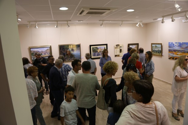 exposición de los alumnos del Grup d’Art 