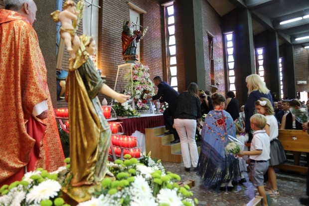Mequinenza celebra el día grande de sus Fiestas, Santa Agatoclia