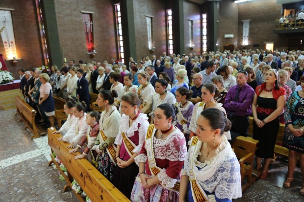 Mequinenza celebra el día grande de sus Fiestas, Santa Agatoclia