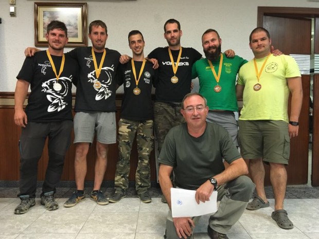 subcampeones de Catalunya de carpfishing